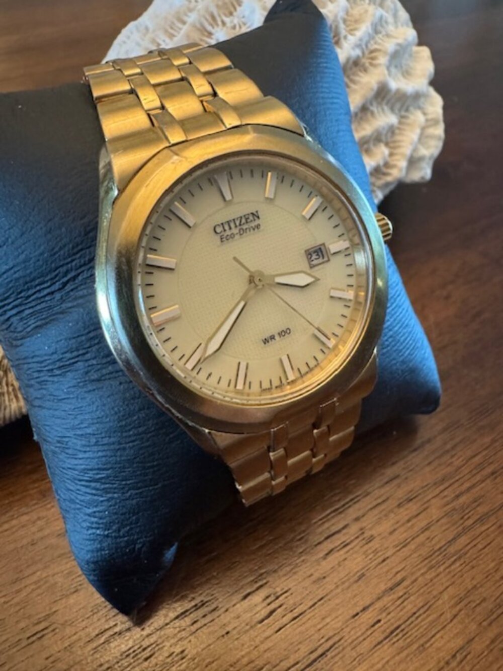 Citizen Men's Eco-Drive Watch WR 100 Gold-Tone - Model GN-4W-S